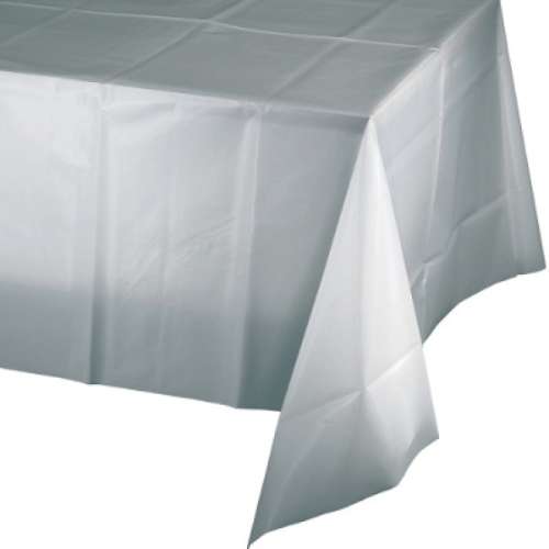 Silver Tablecover - Click Image to Close